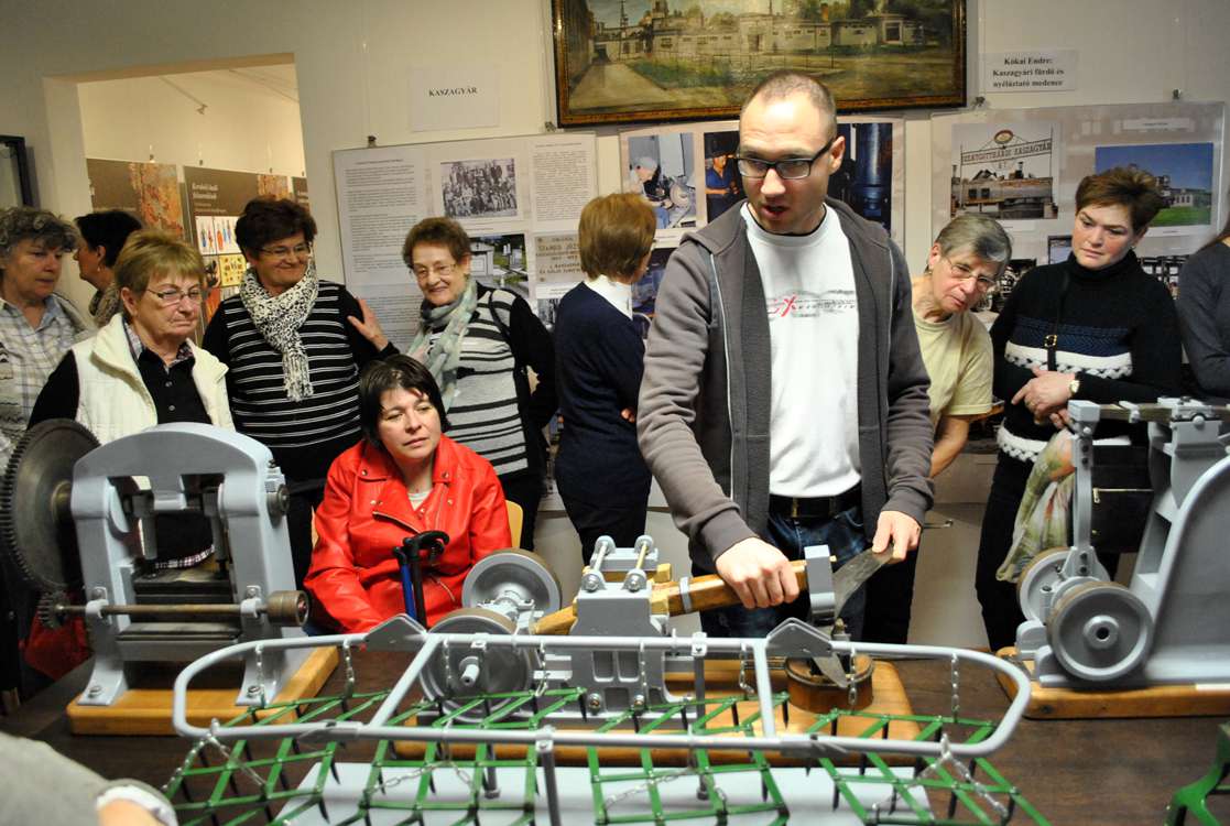 A múzeum új állandó kiállítása Szentgotthárd ipartörténetét mutatja be. A múzeum új állandó kiállítása Szentgotthárd ipartörténetét mutatja be