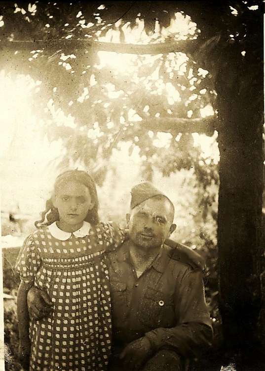 Foki Éva édesanyja orosz katonával