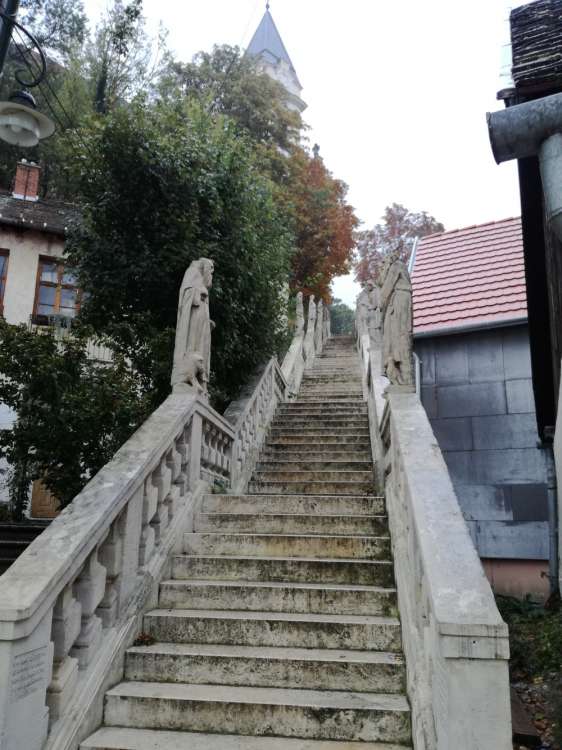 A karmelita kolostor lépcsője