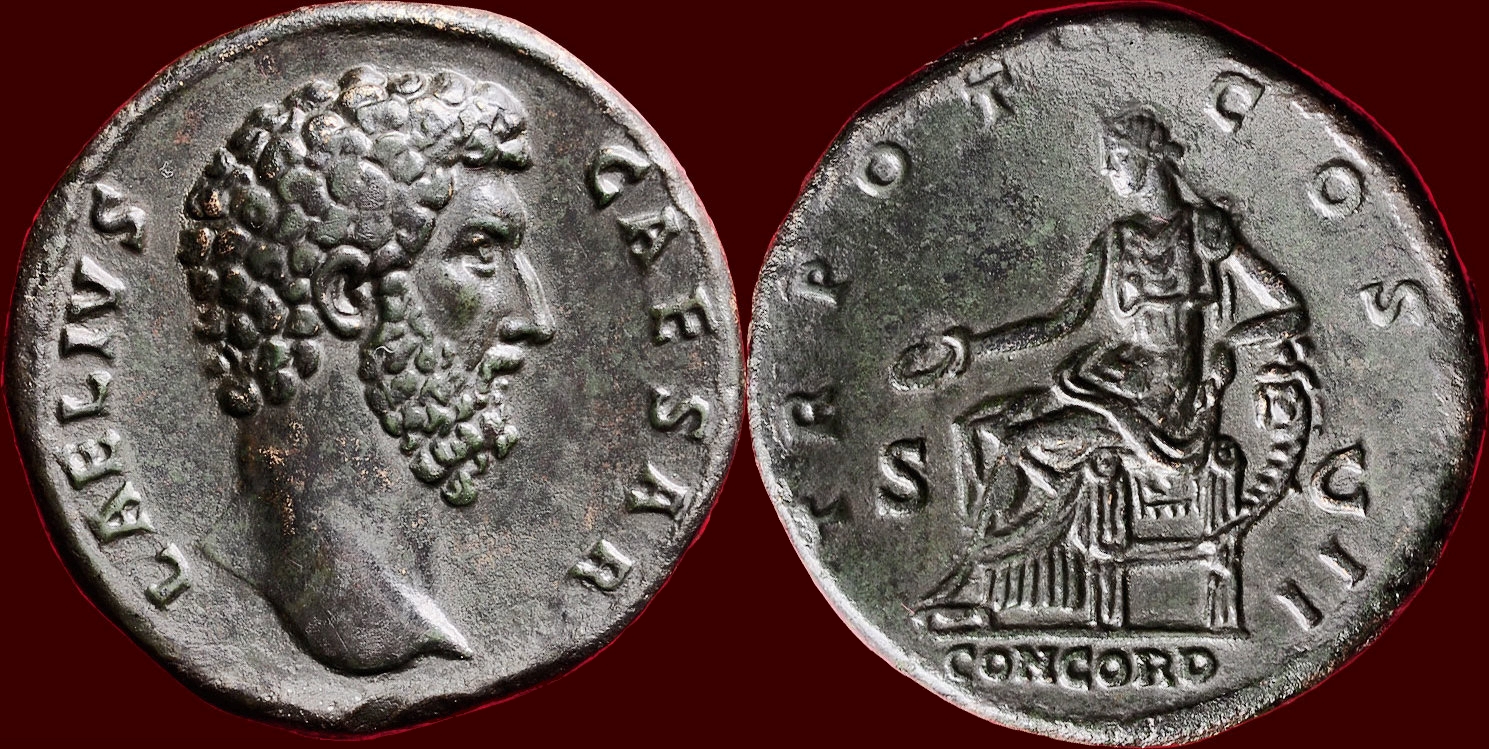 Aelius Caesar érme 137-ből