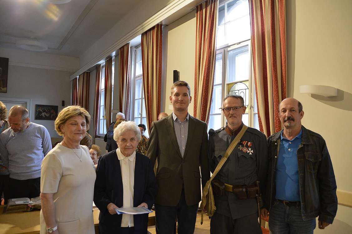 Balról jobbra: Takóné Hoós Ildikó, dr. Wirth Zsuzsanna, dr. Németh Balázs, Tóth Kálmán, Bajzik Zsolt