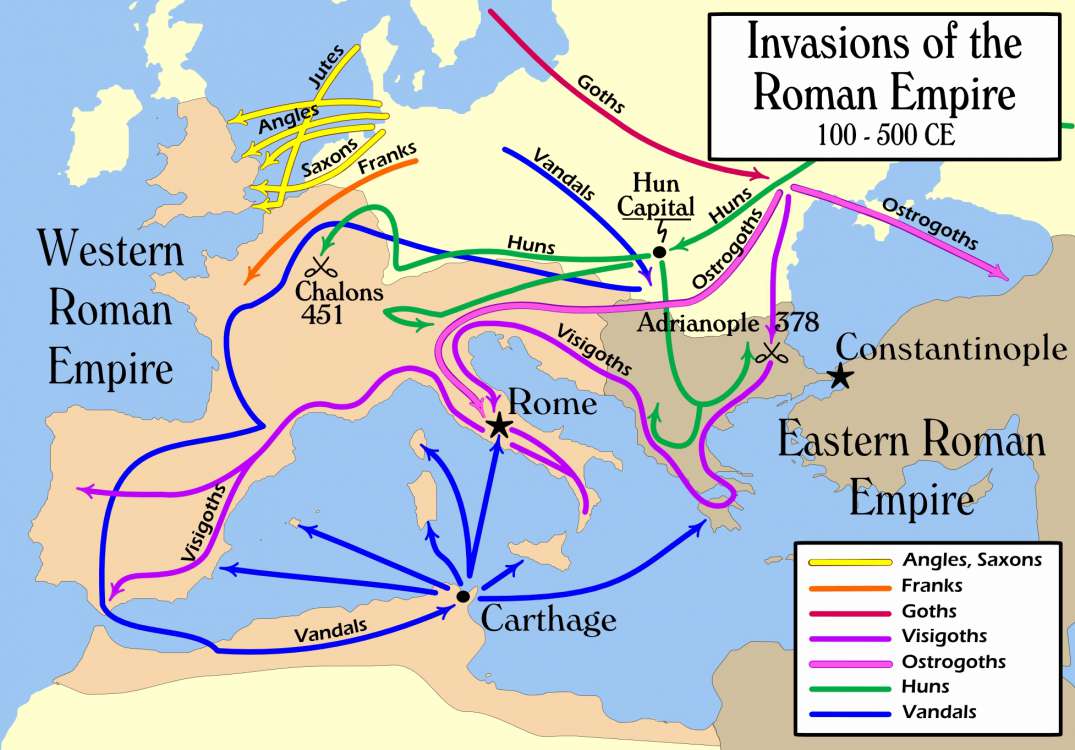A Római Birodalom megszállása